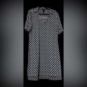 COPY - White House Black Market Geometric Print Chain Shift Dress size XL